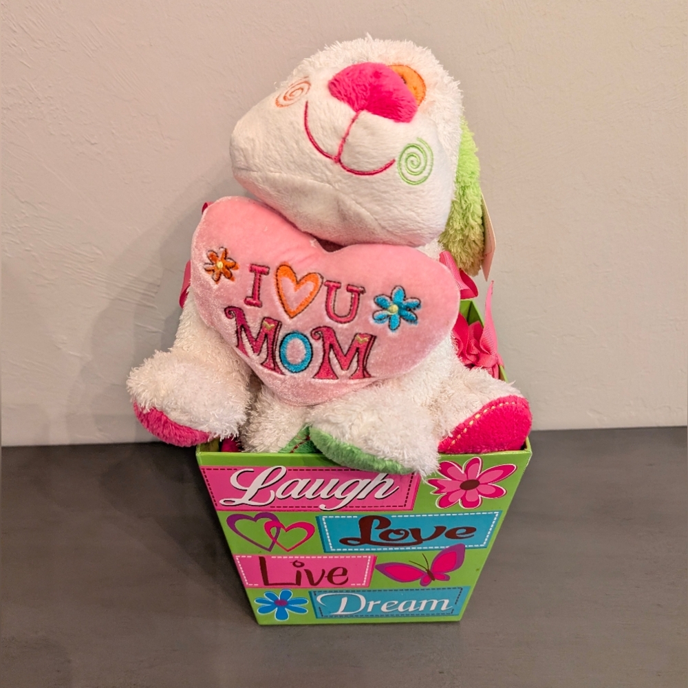 Dan Dee Puppy In A Box I Love You Mom Heart